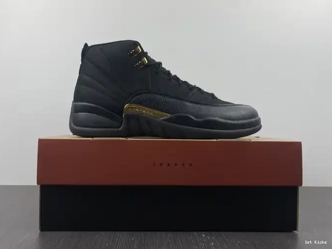 1st Kicks Black Air 12 Jordan Taxi CT8013-071 0516